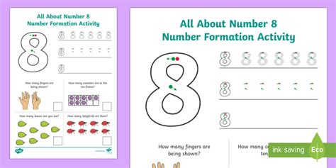 Number of ways of forming $8$.